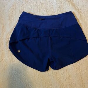 speed up blue shorts